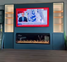 built in entertainment center
